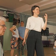 Foto von Nora, Leitung des Workshops.